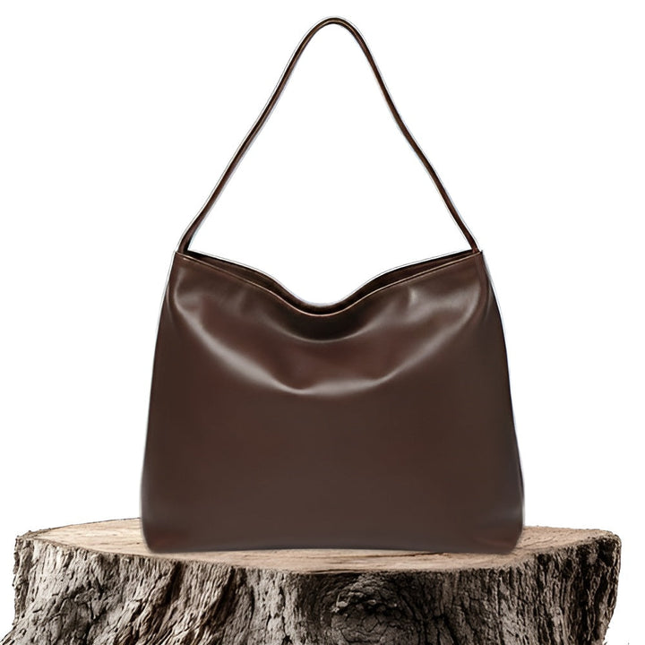 Patrizia | Borsa a mano in pelle vegana lucida