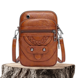 Laura™ | Borsa a mano in pelle vegana strutturata
