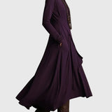 Violett | Abito Maxi Plissettato
