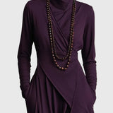 Violett | Abito Maxi Plissettato
