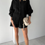 Elizabeth - Completo leggero con camicia e pantaloni corti