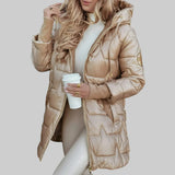 Cecilia | Elegante cappotto autunnale con cappuccio