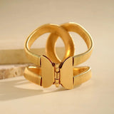 Bracciale a Cuffia Spirale Chunky