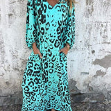 Jessa - Maxidress Leopardo