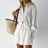Elizabeth - Completo leggero con camicia e pantaloni corti