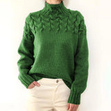 Elena | Maglione a collo alto caldo