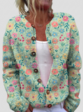 Monica | Cardigan con delicate fioriture