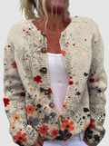 Sabrina | Cardigan con pois floreali