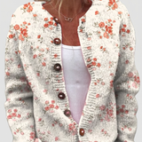 Andrea™ | Cardigan con fiori sparsi