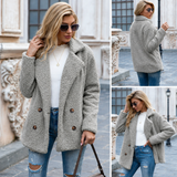 Bianca | Giacca morbida con colletto a revers
