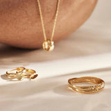 Pauline | Anello Schlichter in Oro