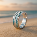 Imelda | Anello con motivo a onda