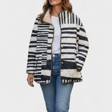Ulla™ | Giacca trapuntata a righe