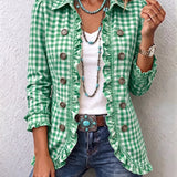 Elke™ | Blazer a Vichy