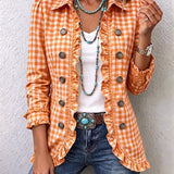 Elke™ | Blazer a Vichy