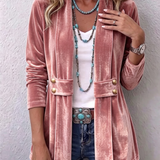 Katrin™ | Blazer aperto con riflesso