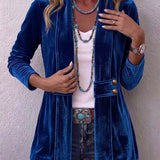Katrin™ | Blazer aperto con riflesso