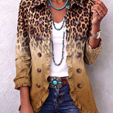 Barbara™ | Blazer in sfumatura leopardata
