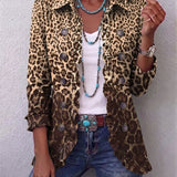 Erika™ | Blazer con stampa leopardata