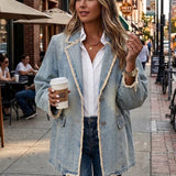 Rita™ | Blazer Over Size in Look Usato