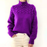 Elena | Maglione a collo alto caldo