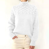 Elena | Maglione a collo alto caldo